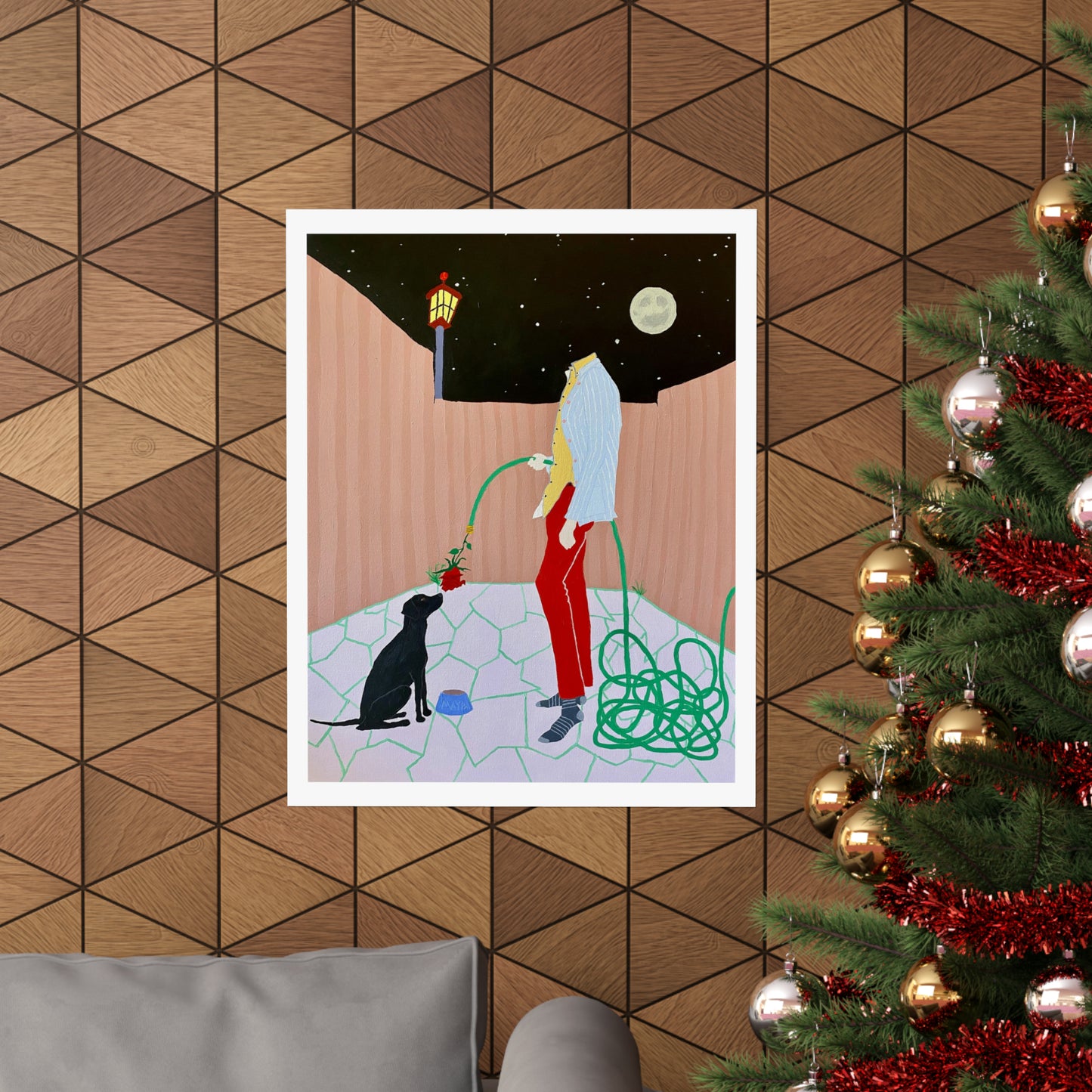 "Hose Rose Nose" Fine Art Print