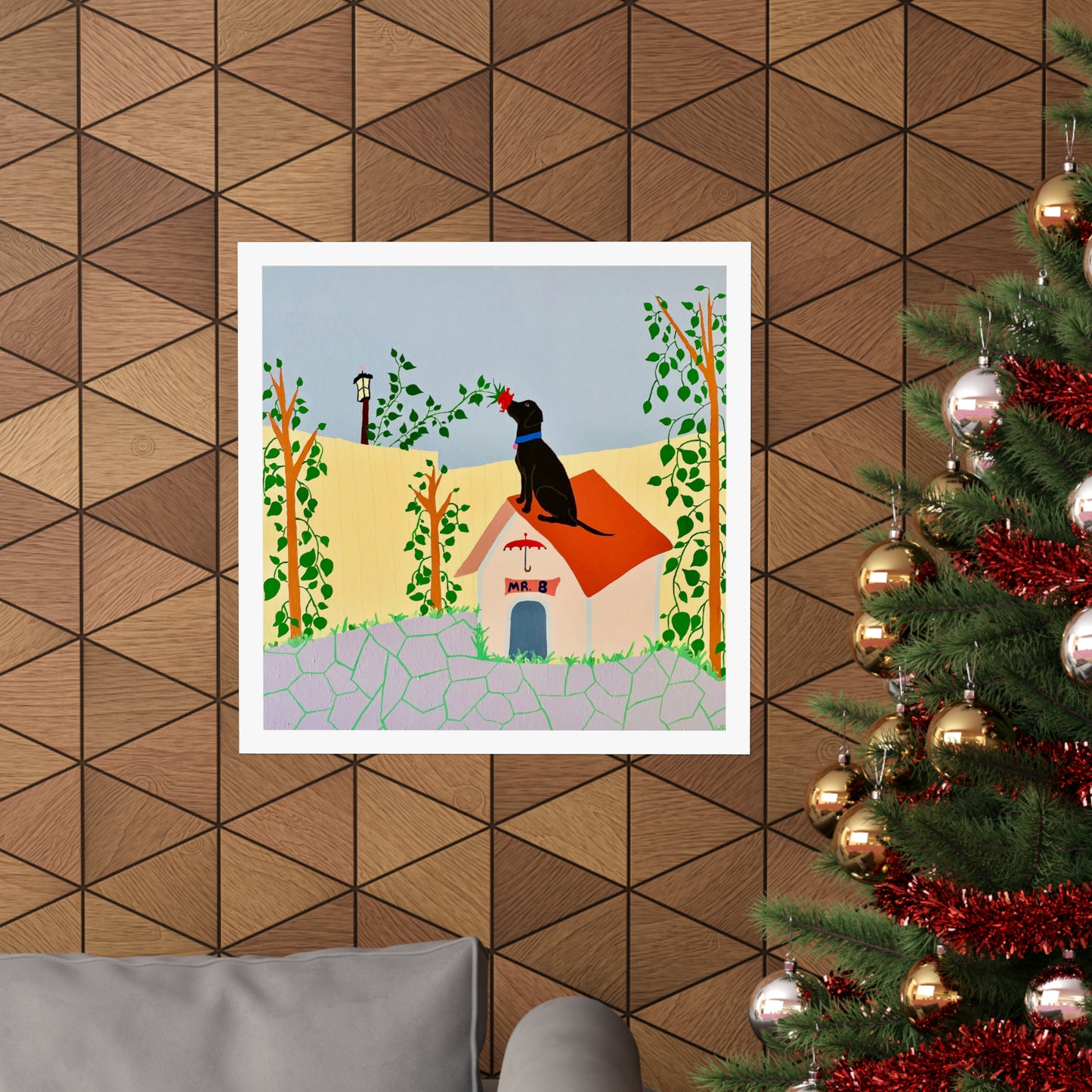 "Mr. B Takes a Sniff" Fine Art Print