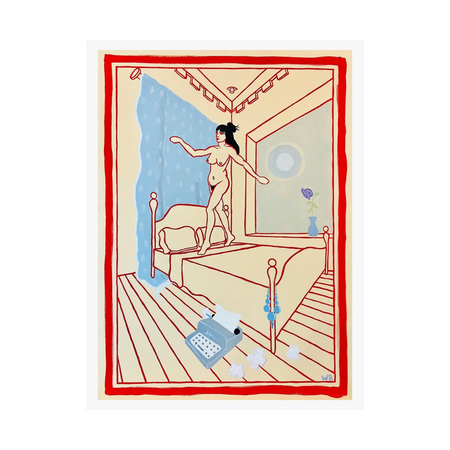 "Goodnighty Aphrodite" Fine Art Print
