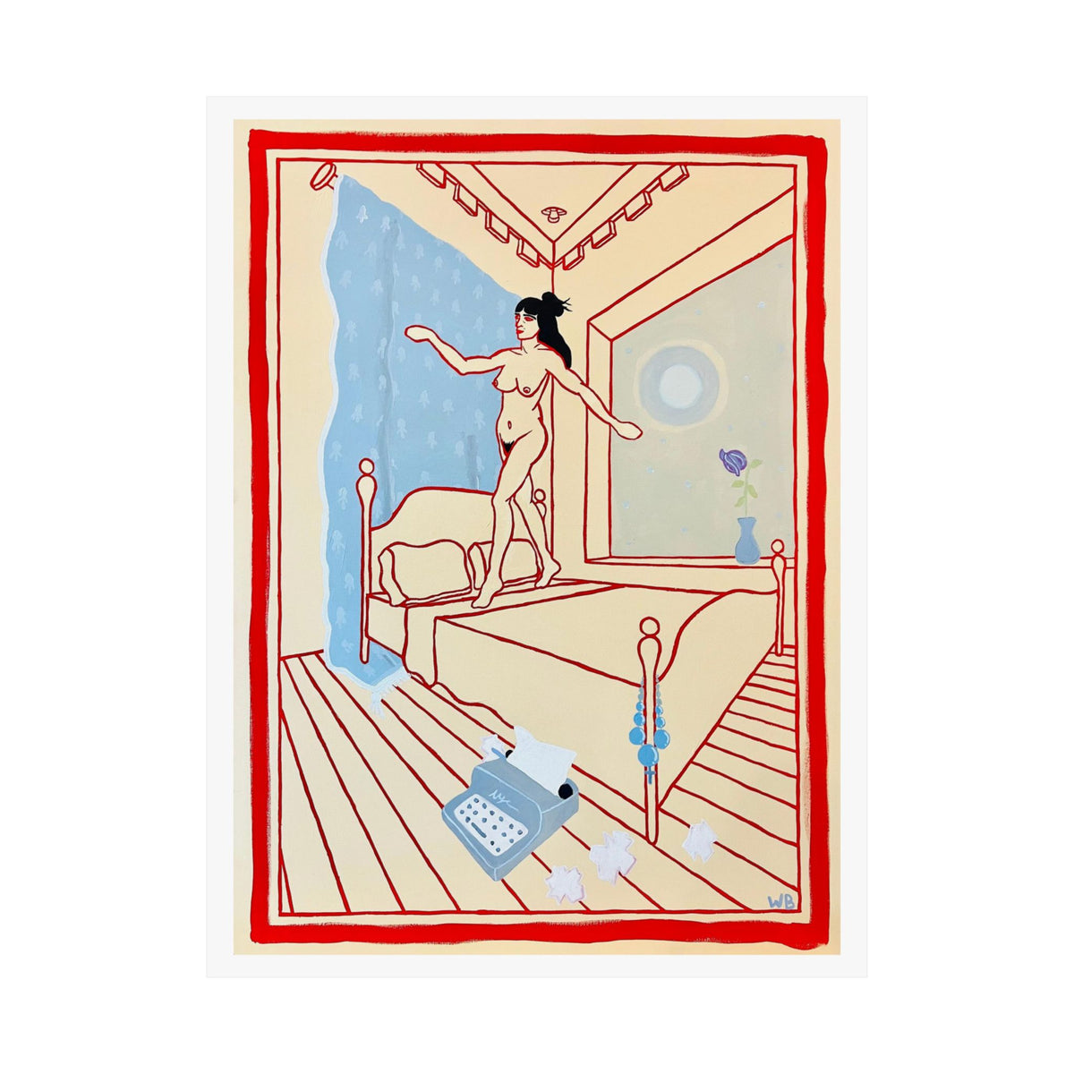 "Goodnighty Aphrodite" Fine Art Print
