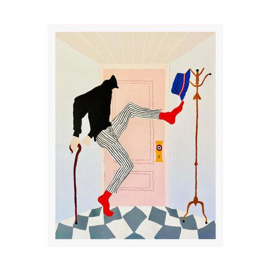 "A Fellow About Town" Fine Art Print